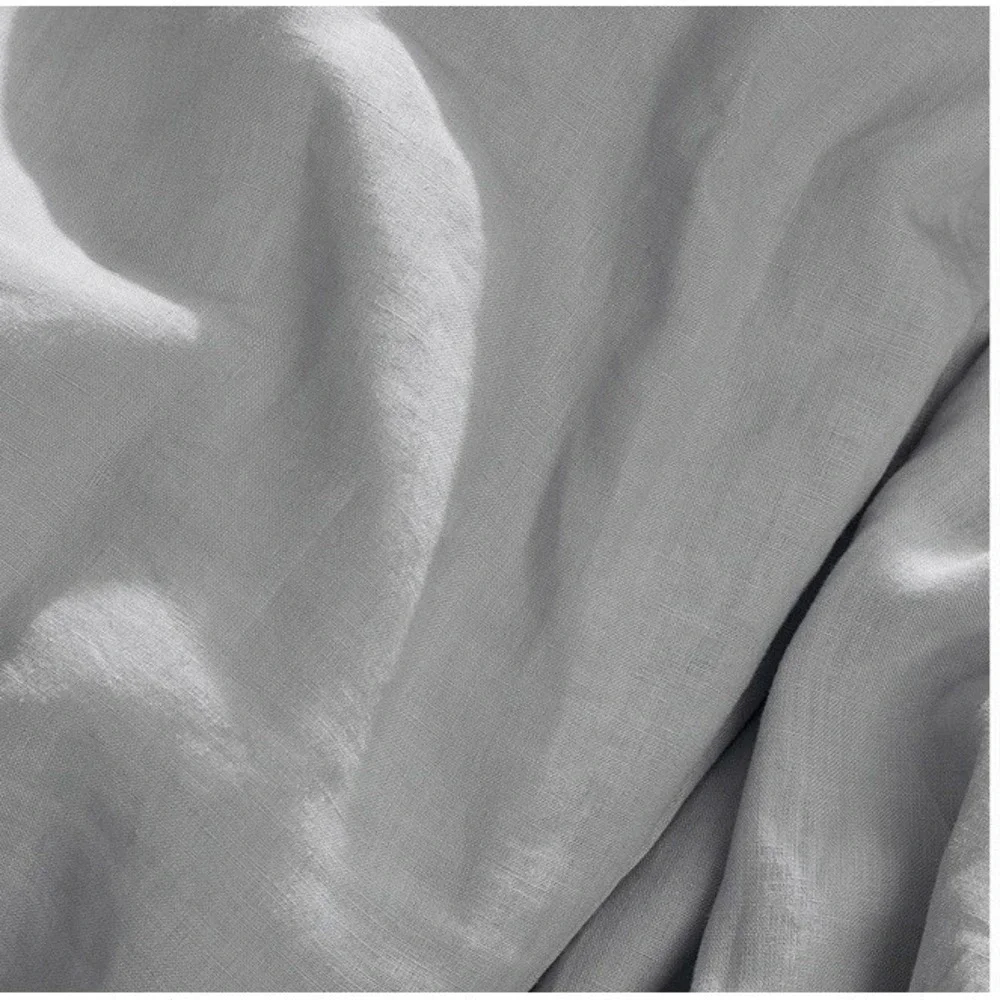 Boll & Branch Linen Duvet Set Full/Queen Blue Shore Luxury $529